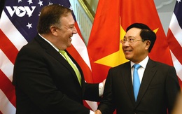 Ngoại trưởng Pompeo: “Thật tuyệt vời khi được quay lại Hà Nội”.