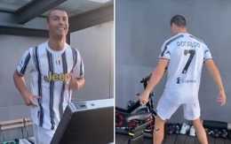 Ronaldo tập luyện thế nào khi đang cách ly vì bị nhiễm COVID-19?