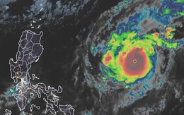 Siêu bão Goni mạnh nhất năm 2020 đang di chuyển về phía Philippines