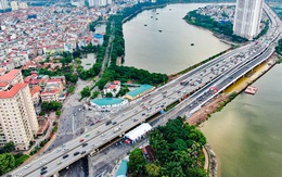 Hà Nội: Thông xe hai cầu vượt thấp qua hồ Linh Đàm