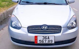 Thanh Hoá: Bỏ 200 triệu mua Hyundai Accent, bấm được biển 567.89, có người trả 700 triệu vẫn chưa chịu bán