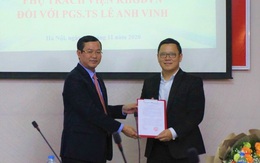 Phó giáo sư 37 tuổi được giao phụ trách Viện Khoa học Giáo dục Việt Nam