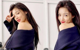 Sao nhí một thời Kim Yoo Jung ngày càng sexy bất ngờ, khoe vai trần sương sương mà khiến netizen 'xịt máu mũi'