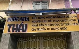 Chuyện thật như đùa: Giữa Đà Lạt xuất hiện tiệm nước mía Thái với tấm bảng hiệu có 1-0-2, ai đọc xong cũng “sang chấn tâm lý”