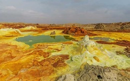 Cánh đồng địa nhiệt Dallol: Vẻ đẹp của tử thần