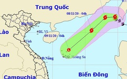 Bão Atsani vào Biển Đông giật cấp 11, trở thành cơn bão số 11