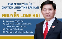 Chân dung Chủ tịch UBND tỉnh Bắc Kạn Nguyễn Long Hải