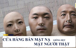Mặt nạ người thật in 3D có giá hàng trăm USD tại Nhật Bản