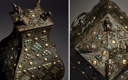 Gây chấn động thế giới khảo cổ: Chiếc bình vuông bằng đồng thời Chiến Quốc có giá triệu đô