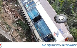 Xe khách lao xuống vực ở Điện Biên, may mắn không có thương vong