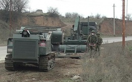 Nga sử dụng robot công binh Uran-6 rà phá bom mìn ở Nagorno-Karabakh