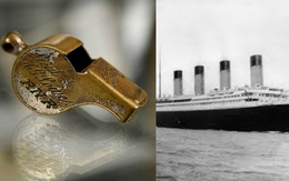 Cận cảnh chiếc còi của sĩ quan tàu Titanic có giá gần 100 triệu đồng