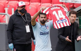 Diego Costa "giải cứu" Atletico, dành tặng bàn thắng cho đồng nghiệp u não