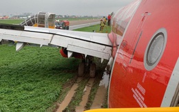 Máy bay Vietjet lao ra khỏi đường băng: Trước khi gặp sự cố, máy bay tiếp cận đường băng bình thường