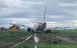 Bộ trưởng Nguyễn Văn Thể: Máy bay Vietjet trượt khỏi đường băng Tân Sơn Nhất “lỗi lớn ở phi công”