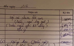 Cả tuần chỉ làm một hành động duy nhất mà nam sinh sáng nhất sổ đầu bài, bạn bè thì cười lăn lộn: "Heo nhập thật rồi"