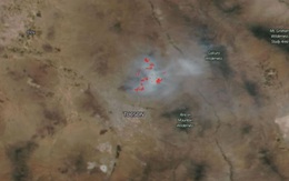 Bức ảnh chụp khói cháy rừng ở Mỹ dài 100km nhìn từ không gian của NASA gây sốc