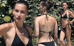 Bella Hadid thả dáng đẹp như tạc tượng ở Ý