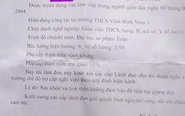 Thầy giáo ôm hôn nữ sinh lớp 7 xin nghỉ việc vì lý do "sức khỏe không tốt"