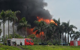 Thông tin chính thức vụ cháy dữ dội ở Long Biên