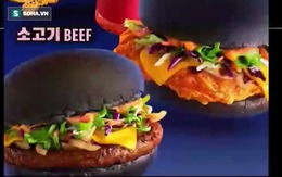 McDonald's ra mắt loại burger đen lấy cảm hứng từ ban nhạc nổi tiếng Blackpink