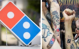 Tặng “pizza trọn đời” cho khách dám xăm logo hãng lên người, Domino's Pizza “vỡ trận” với 350 người đăng kí chỉ trong... 5 ngày