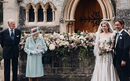 Công chúa nước Anh công bố ảnh kết hôn chính thức, vương miện và váy cưới gây chú ý hơn cả, nhắc khéo về cách cư xử của Meghan Markle