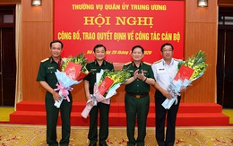 Đại tướng Ngô Xuân Lịch trao quyết định bổ nhiệm Thứ trưởng Bộ Quốc phòng cho 3 Tư lệnh