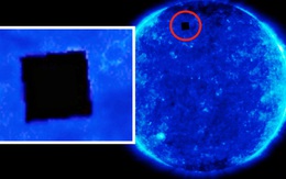 Tại sao trong tấm ảnh Mặt Trời của NASA chụp lại có một hình vuông đen ngòm như thế này?