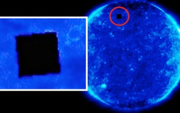 Tại sao trong tấm ảnh Mặt Trời của NASA chụp lại có một hình vuông đen ngòm như thế này?