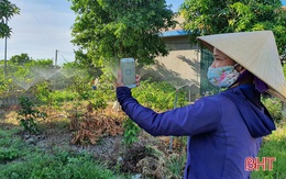 Nông dân Hà Tĩnh tưới cây... bằng smartphone!