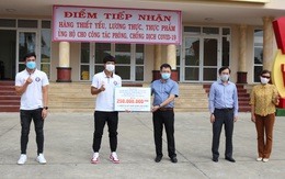 Quang Hải, Đoàn Văn Hậu bất ngờ góp sức cùng Đà Nẵng chống dịch Covid-19