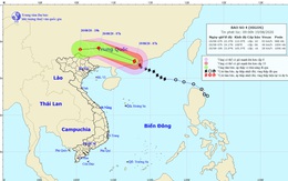 Bắc Bộ mưa lớn trong 2 ngày tới do ảnh hưởng của bão số 4