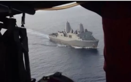 Máy bay trinh sát Mỹ thách thức tàu Trung Quốc ở biển Đông