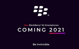 BlackBerry hồi sinh, tuyên bố ra mắt smartphone 5G với bàn phím QWERTY vật lý trong năm 2021 - Tin mới