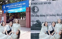 Nhóm nữ sinh lầy lội ghép ảnh mình với các trường đại học danh tiếng cùng 'tham vọng' đỗ hết, ai ngờ đăng xong lại trúng tuyển ngay, thế mới hay!