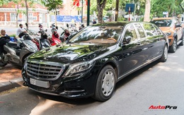 Mercedes-Maybach S600 Pullman của Chủ tịch tập đoàn FLC bất ngờ xuất hiện trên phố, chiều dài của xe gây ấn tượng