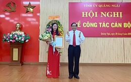 Công bố Quyết định chuẩn y bà Bùi Thị Quỳnh Vân làm Bí thư Quảng Ngãi