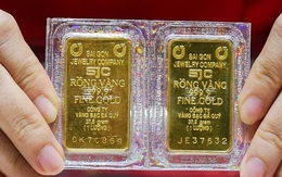 Phiên đầu tuần, giá vàng tăng vọt vượt 57 triệu đồng/lượng