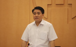 Chủ tịch Nguyễn Đức Chung: Hà Nội cần nâng thêm 1 mức cảnh báo nguy cơ lây nhiễm Covid-19
