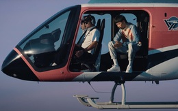 Đen Vâu ngồi đọc rap trên trực thăng