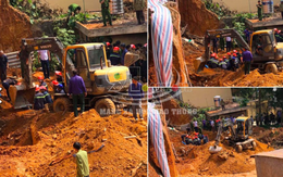 Hiện trường vụ sạt lở đất ở Phú Thọ khiến ít nhất 4 người tử vong