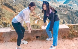 Hai cô gái rủ nhau phượt Hà Giang: Trải nghiệm mạo hiểm và loạt ảnh "khó đỡ" trên từng cây số