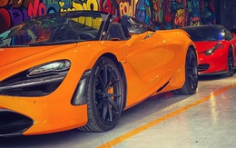 McLaren 720S Spider thứ 7 về Việt Nam cập bến Sài Gòn, nằm trong garaga toàn siêu xe gây chú ý