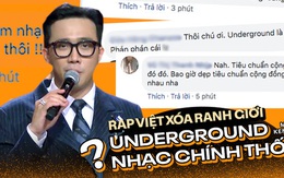 Nổ ra tranh cãi kịch liệt sau phát biểu của Trấn Thành: 'Rap Việt xoá nhoà ranh giới Underground và nhạc chính thống'