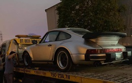 Porsche 930 Turbo độc nhất Việt Nam lên xe chuyên dụng, địa điểm đặt chân gây chú ý