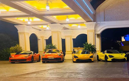 Hoàng Kim Khánh cùng nhiều dân chơi Sài Gòn mang dàn xe hàng trăm tỷ tới chung vui với đại gia đồng hồ Hà Nội