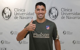 Những hình ảnh đầu tiên của Luis Suarez ở đội bóng mới Atletico Madrid