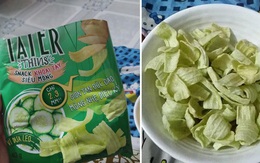 Snack khoai tây vị dưa leo đang khiến dân tình bàn tán xôn xao: kẻ khen nức nở, người lại than trời vì quá khó ăn