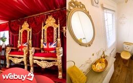 Bỏ 4,8 triệu/đêm trải nghiệm cuộc sống vương giả trong cung điện Buckingham phiên bản... "lều trại"